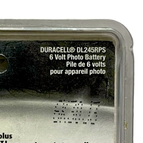 Duracell 245- Ultra 6V Lithium Photo Battery - Picture 3 of 5